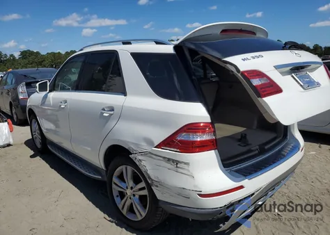 2014 Mercedes-Benz Ml 350 4Matic from USA, damaged, VIN 4JGDA5HB8EA426582